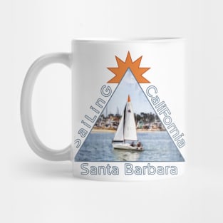 Sailing Santa Barbara California Mug